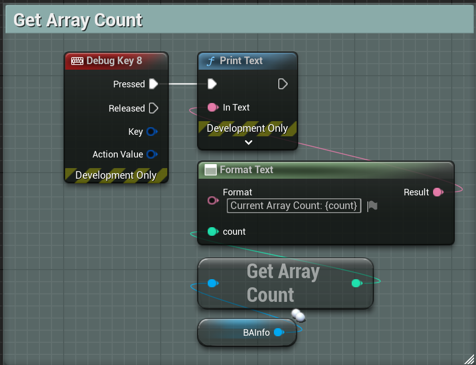 BA Replication - Get Array Count Object