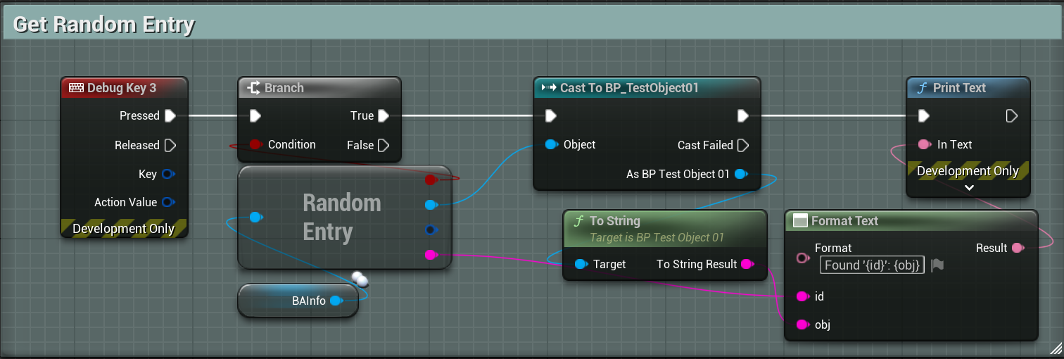 BA Replication - Get Random Objects