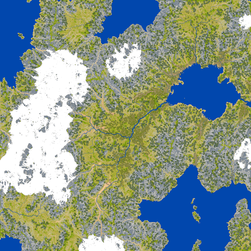 Gaea Height Map